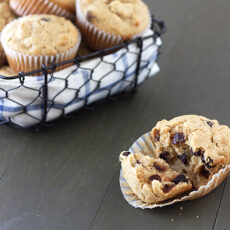 Peanut Butter Chocolate Chip Muffins
