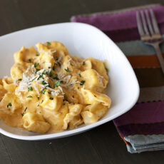 Tortellini Pumpkin Alfredo
