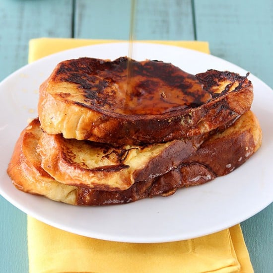 Challah French Toast Handle the Heat