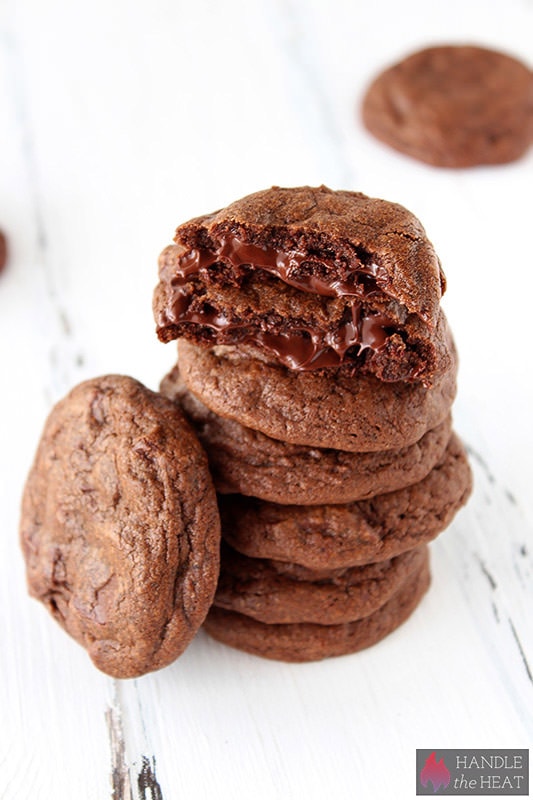 Double Chocolate Cookies Handle the Heat