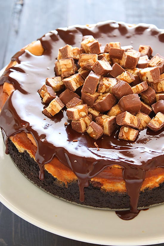 Snickers Cheesecake Recipe