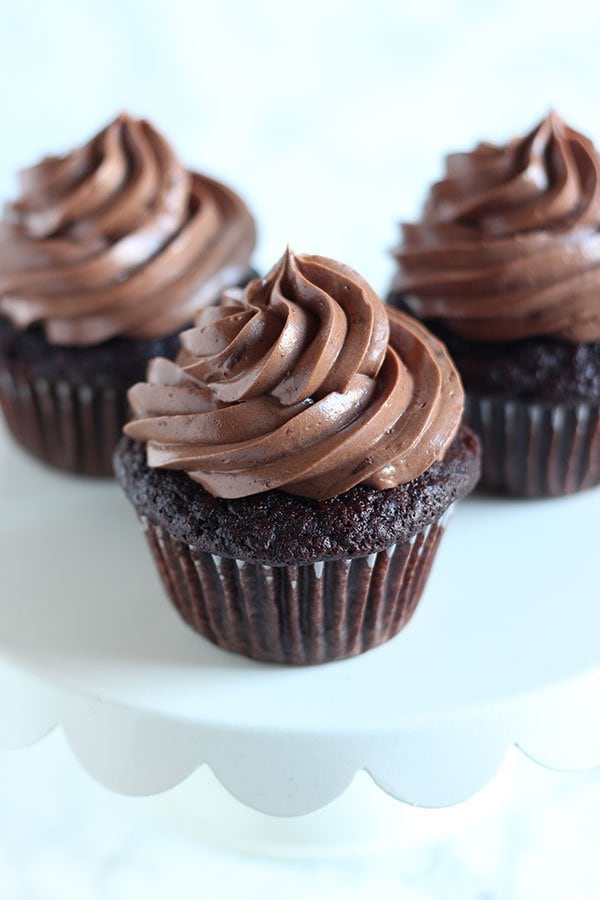 The Best Chocolate Cupcakes - Handle the Heat