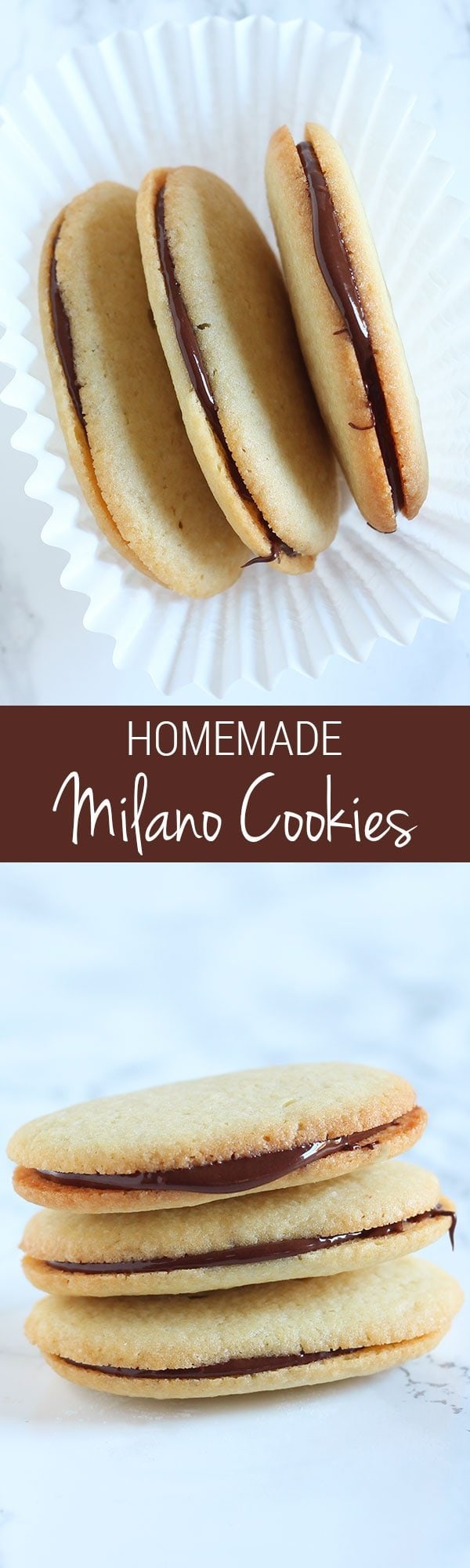 Homemade Milano Cookies - Handle the Heat