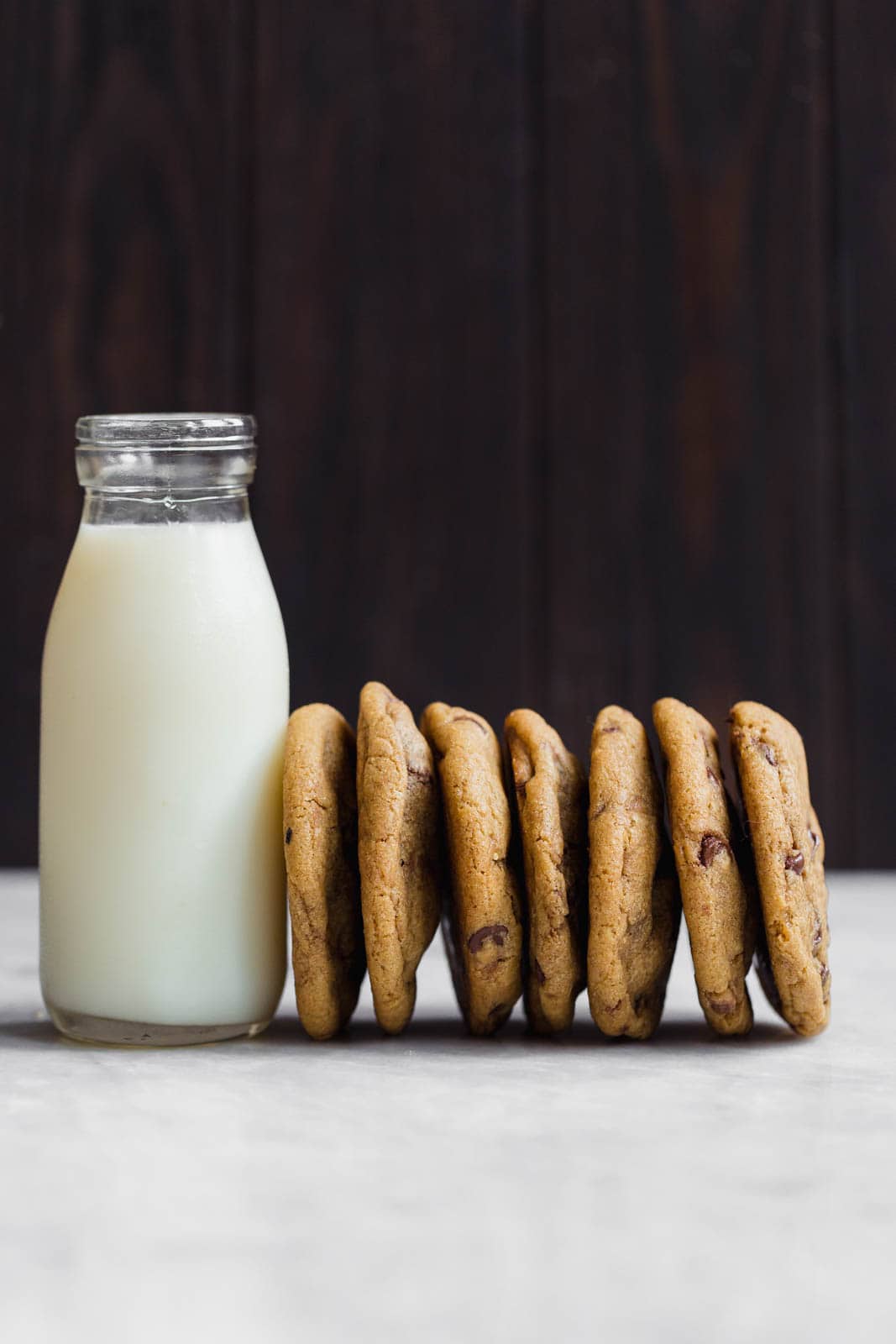 Browned Butter Toffee Chocolate Chip Cookies are loaded with huge flavor and soft yet chewy, ooey gooey texture. These were a HUGE hit!