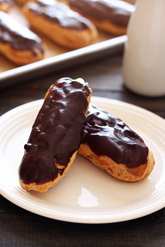 Chocolate Eclairs - Handle the Heat
