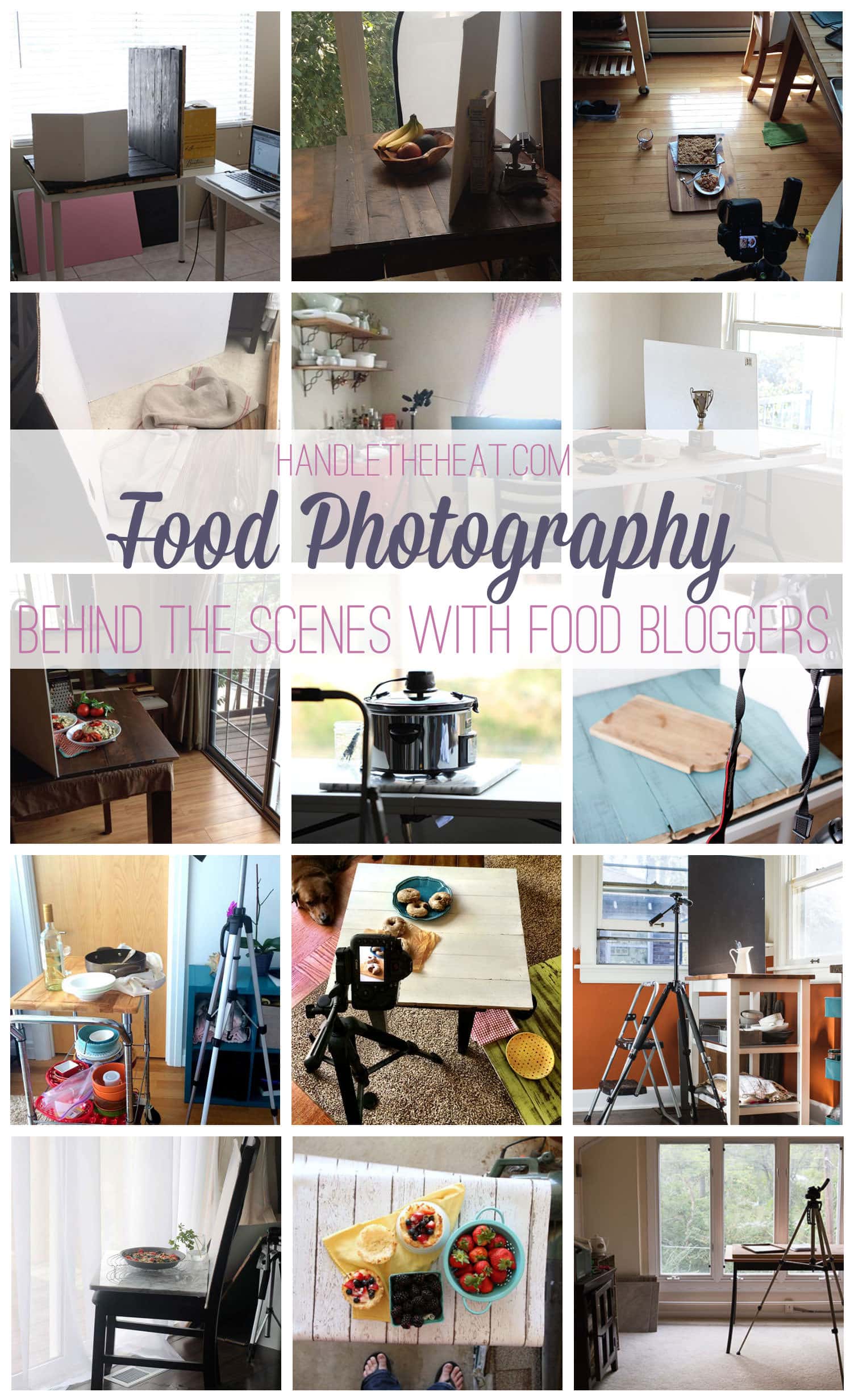 Food Photography Behind The Scenes With Food Bloggers