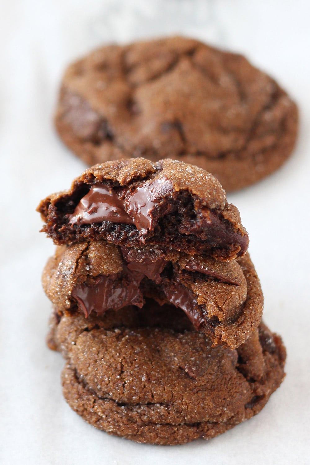 Chewy Chocolate Gingerbread Cookies Handle The Heat
