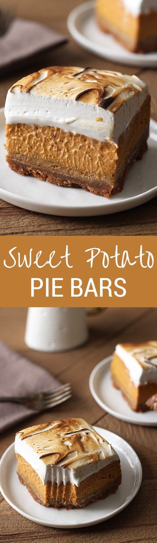 Sweet Potato Pie Bars - Handle the Heat