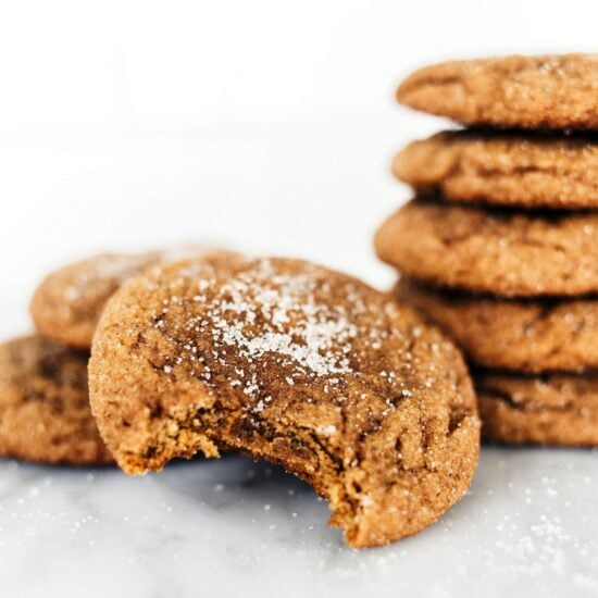 The perfect combination of snickerdoodle and gingersnap, these Gingerdoodle cookies are puffy and soft and filled with warm spices. Cookie baking make-ahead and storage tips included.