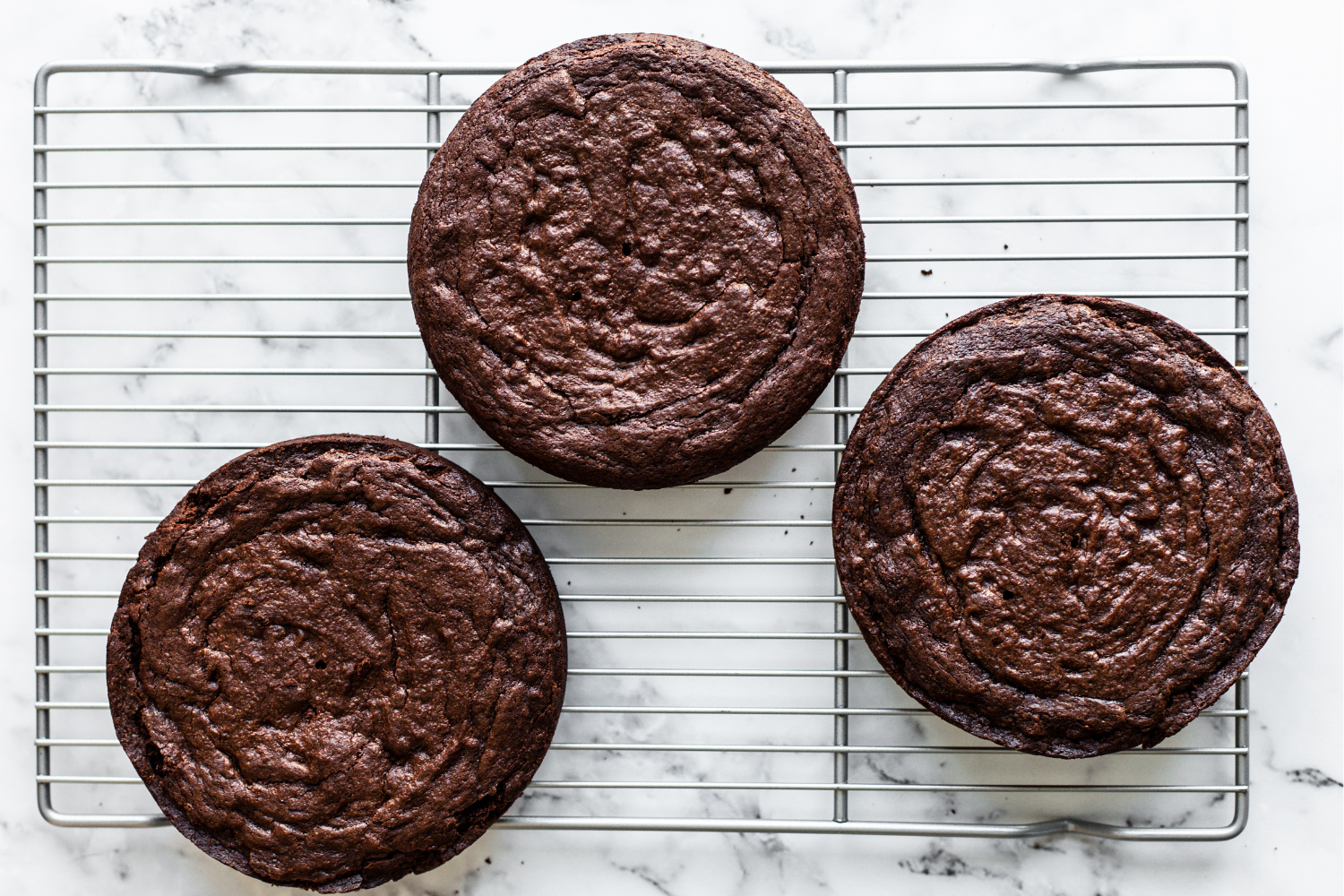 Chocolate Brownie Cake With Peanut Butter Frosting Handle The Heat