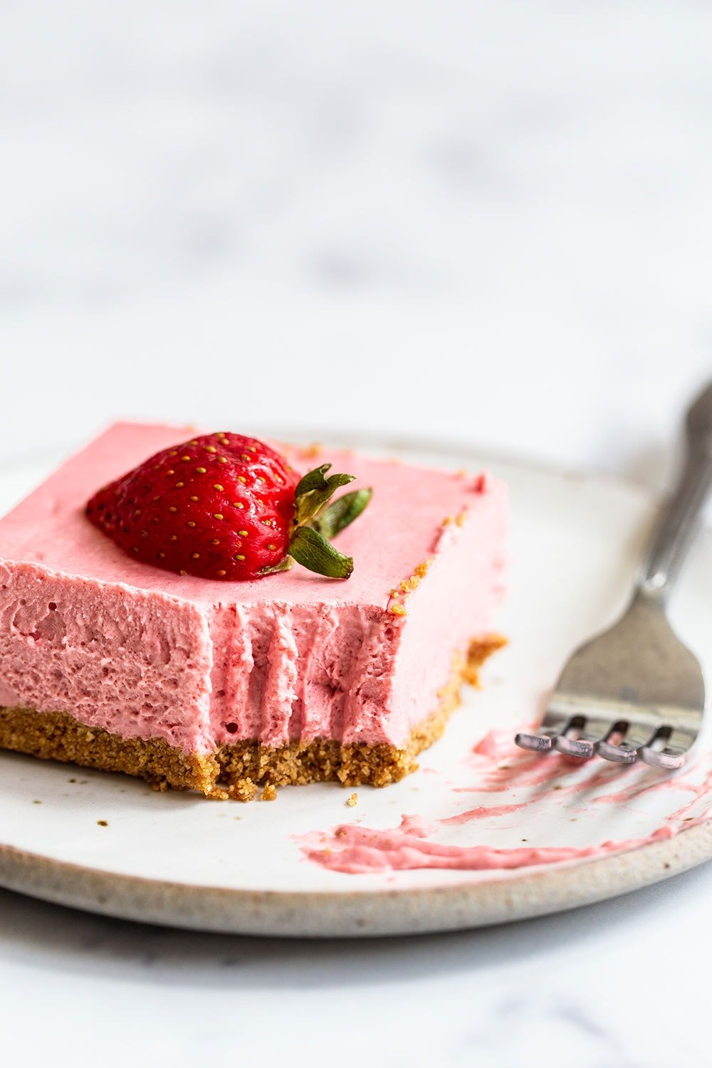 No Bake Strawberry Cheesecake Bars Handle The Heat,Sympathy Message To A Friend
